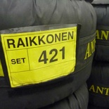 Raikkonen tires