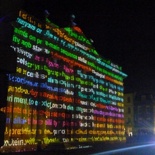 Cambridge 800th anniversary light show