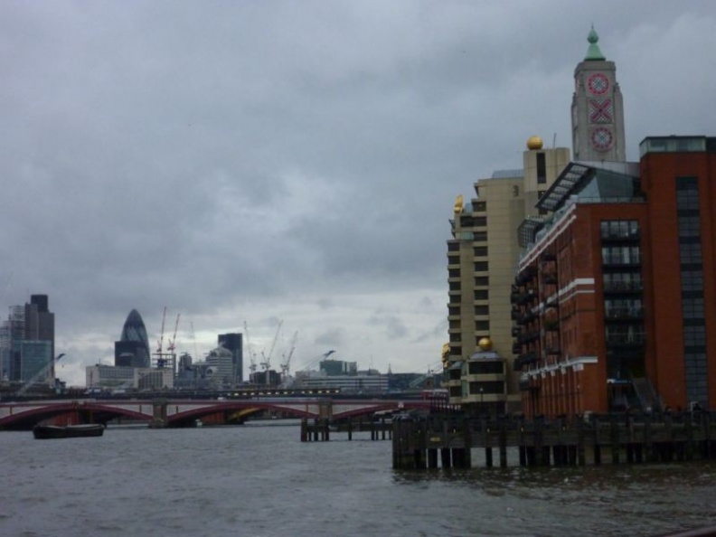 The Blackfriars bridge from affair