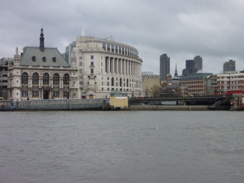 The Unilever house along the Victoria embankment