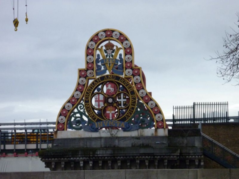 Blackfriars Bridge railway station (Built 1864)