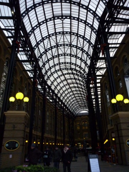 The Hay's Galleria, if that is what it's called.