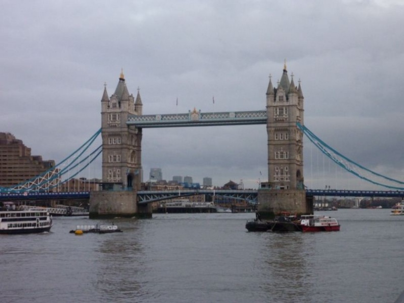 Tower bridge- big bridge for it's time