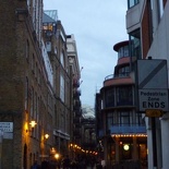 Towards Butler's Wharf, the pubs &amp; eateries along Horselydown lane &amp; Maguire street