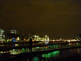 Overview of the London Thames night lights
