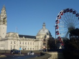 The Cityhall and the Cardiff museum