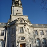 The city hall clock tower