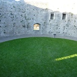 The keep's court yard