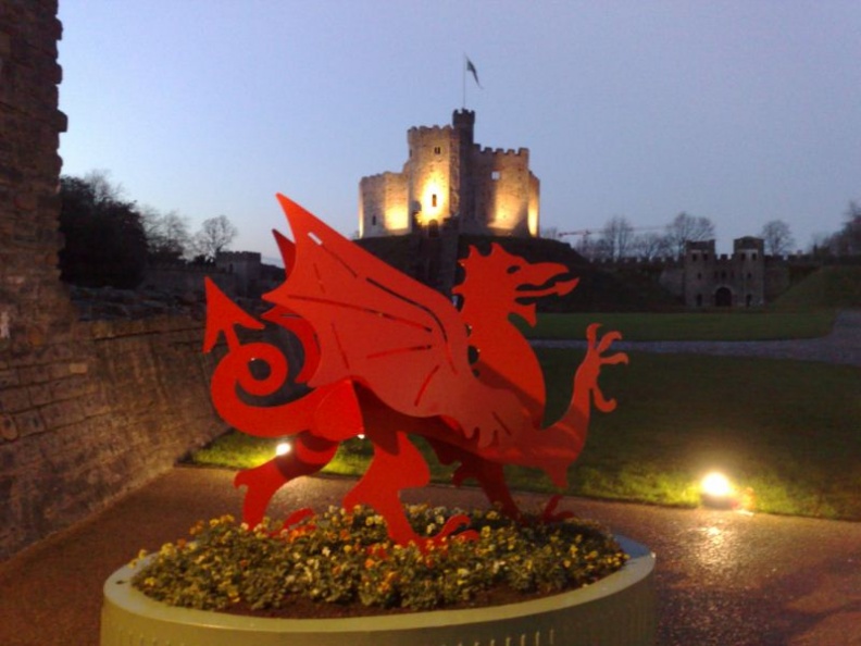 You can't get any welsh-er with a dragon!