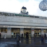 Central station in the day