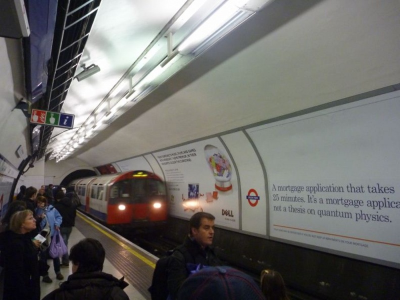 That is why most Londoners prefer to travel by the underground