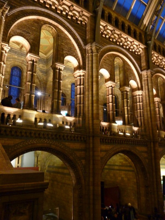 Neat lighting on a neat interior facade