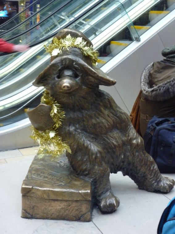 Not any bear, but Paddington bear himself!