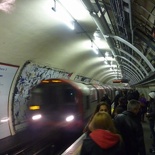 The station do get rather packed at times, but the trains are regular enough to clear them up