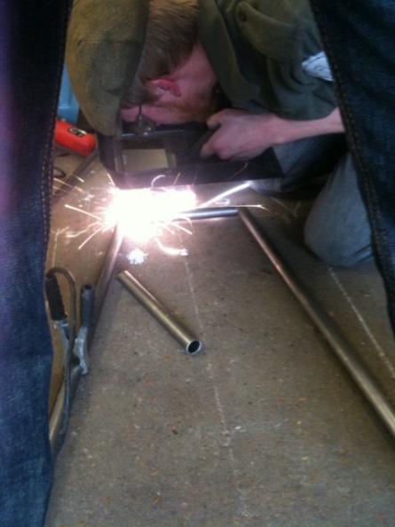 Welds on spot!