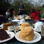 Lunch at the outdoors, picnic style!