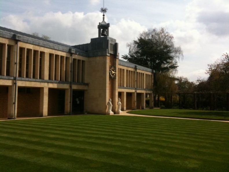 Wolfson Library Exterior Day