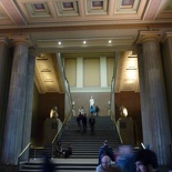 The main stairs at the entrances