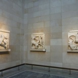 One end of the Parthenon section