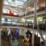 The museum main atrium