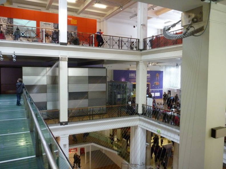 The main bridge over the main atrium