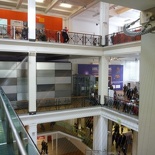 The main bridge over the main atrium