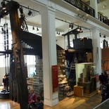 An early energy (steam) machine by the main atrium