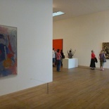 A view of the art galleries