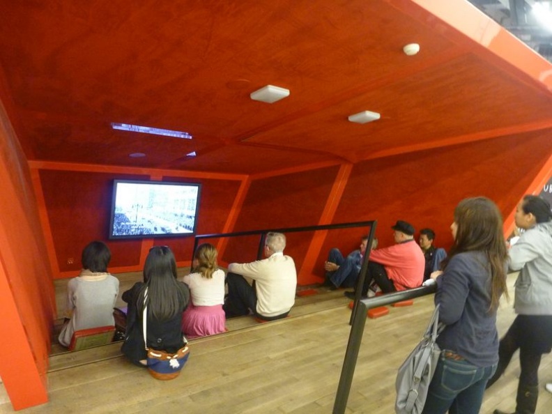 Few of the public viewing areas