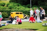 Few neat hotrods by the lake