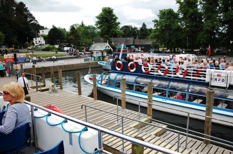 On the giant floater, umm boat!