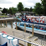 On the giant floater, umm boat!