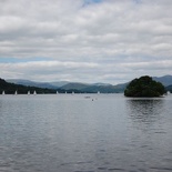 The lake is a popular sailing spot too