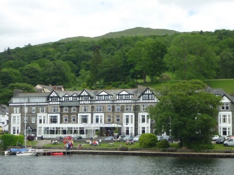 the Ambleside pier in the distance