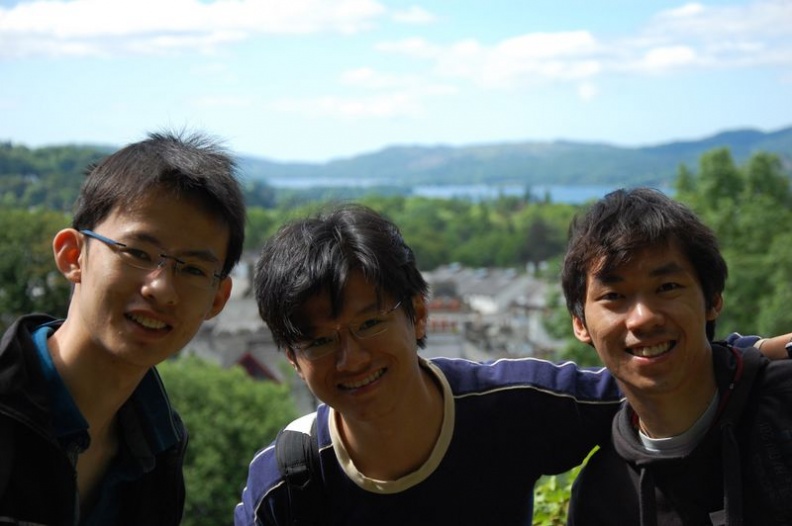 The gang on the (lower) hills!