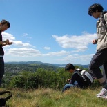 Setting boundaries for a group shot