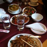We had Chinese for noms!