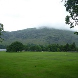 A distant peak across Ullswater