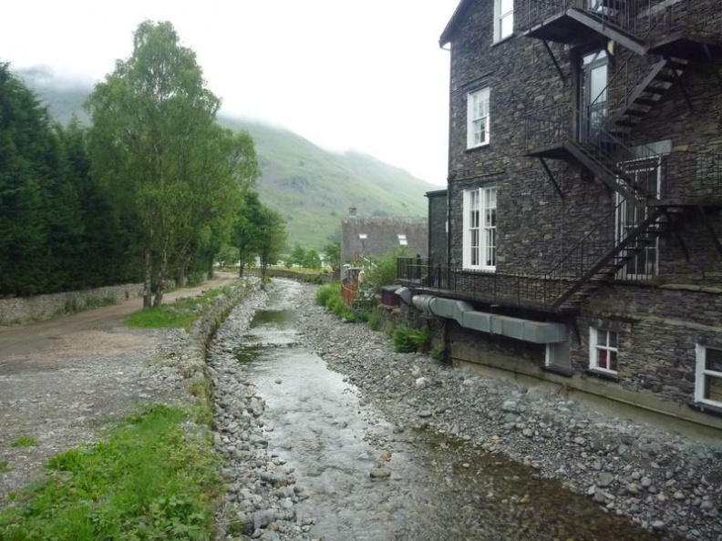 A small stream from the highlands