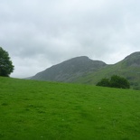 The mountain top grassy plains