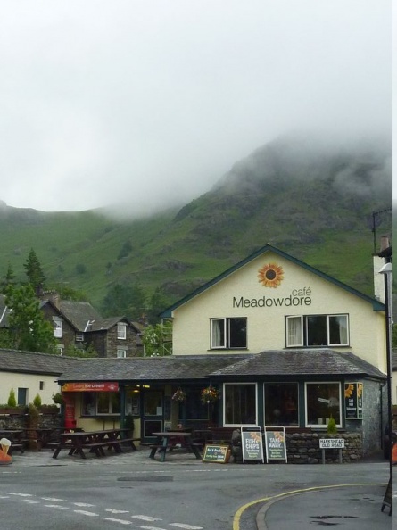 The Meadowdore Cafe, in the little town of Coniston