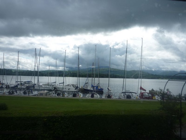 nice boat dock on our way back to Windermere