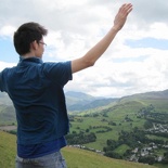 Terrence enjoying the Titanic moment