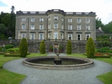 The hall from the gardens