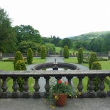 The gardens from the hall