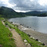 Overview of the main lake bank