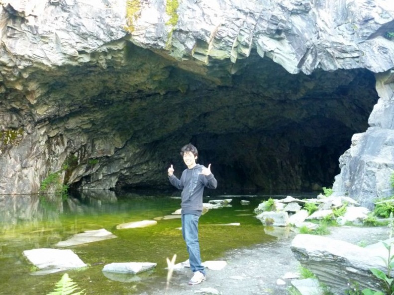 Rydal cave was previously known as Loughrigg quarry