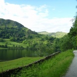 Rydal lake from the path