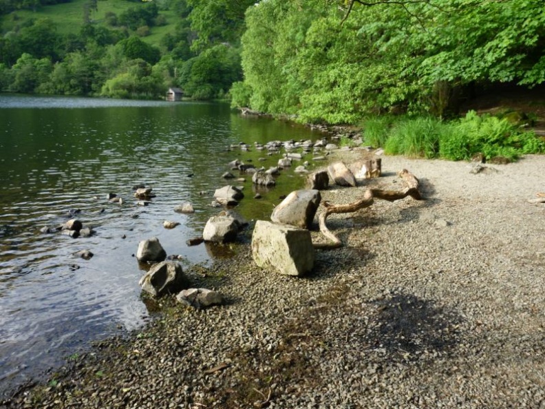 Chilling out by the lake bank