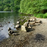 Chilling out by the lake bank